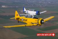 T6 north american air to air luftbilder 