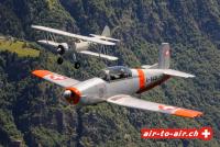 Stearman Pilatus P3 air to air luftbilder