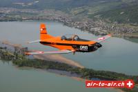 Pilatus Pc7 T7-PCS air to air luftbilder