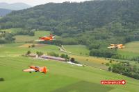 Pilatus Pc7  , Sbach , Votec 322 air to air