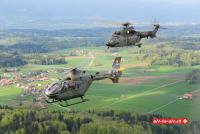 Swiss Air Force , Ec635 , Super Puma air to air 