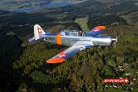 Pilatus P2 Luftbilder air to air D-ETAB