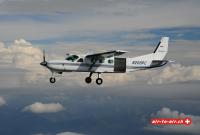 Cessna Caravan luftbilder air to air hohenems