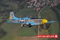 Mustang P51 air to air luftbilder